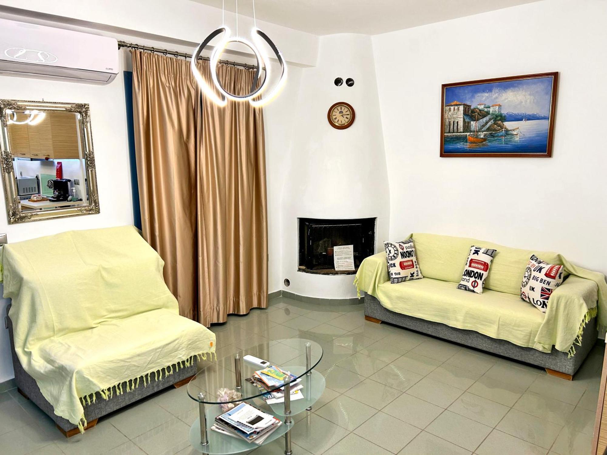 Villa Danae - Seaside Villa With Pool & Hot Tub Piso Livadi Esterno foto