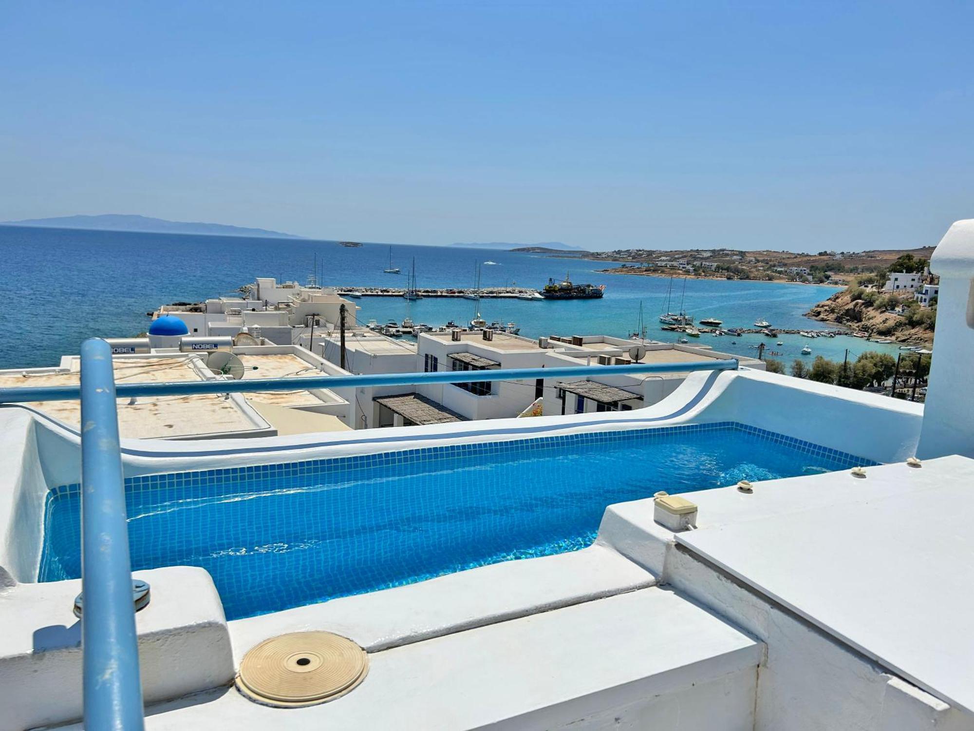 Villa Danae - Seaside Villa With Pool & Hot Tub Piso Livadi Esterno foto