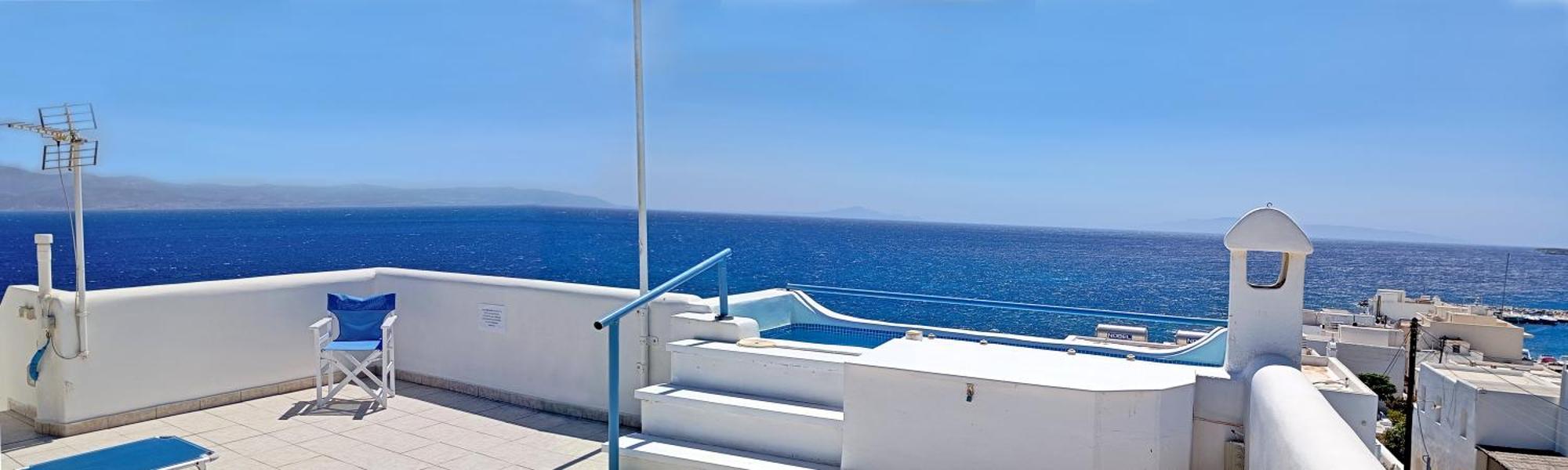 Villa Danae - Seaside Villa With Pool & Hot Tub Piso Livadi Esterno foto